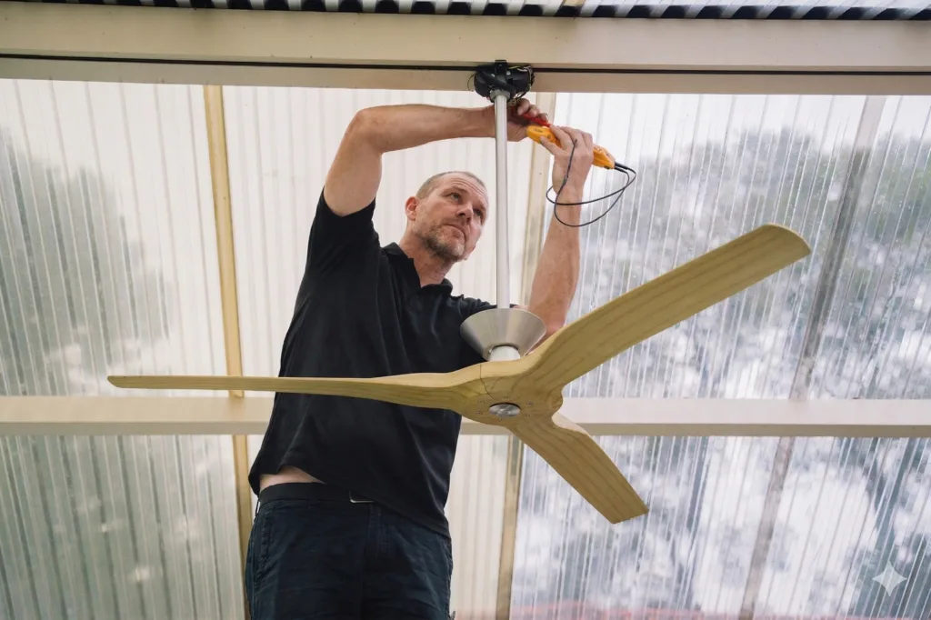 Greenwich electrician performing a switchboard upgrade